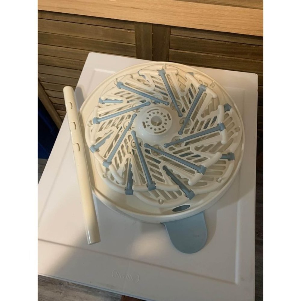 Two Tiered Baby Bottle Dryer Tree Rack - Picture 3 of 3